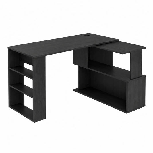 Holzschreibtisch mit Schubladen Braun 140x50x75 cm