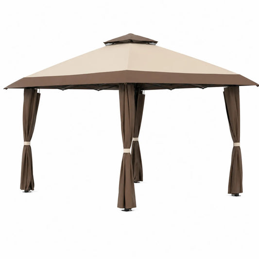 Pavillon Festzelt Weiß 600x300cm Polyester Stahlrahmen