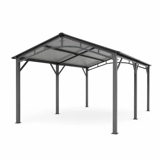 PVC Festzelt Blau/Weiß 12x6 m Stahlrahmen
